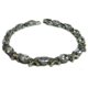 thumbnail image 1 of Pulsera Feng Shui Import de plata esterlina con cristales transparentes, 1 of 1