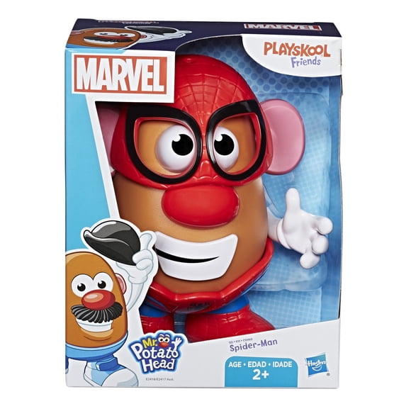 Toy Mr. Potato Head Marvel Classic Spider-Man con acceso.