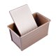 thumbnail image 2 of Molde Antiadherente De Metal Pan Tostado Pan Pan Para Hornear Utensilios Para Hornear Dorado 450g 1, 2 of 5
