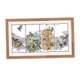 thumbnail image 1 of Kits De Punto De Cruz Estampados - Cuatro Estaciones Del Pájaro 49x28cm 14CT, 1 of 5