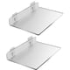 thumbnail image 1 of Juego de 2 estantes flotantes que amplían fácilmente el espacio de la pared. Estante de pared pequeño de acrílico para dormitorio, baño, sala de juegos, sala de estar y oficina., 1 of 5