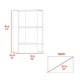 thumbnail image 3 of Librero Bajo Fm 2 Repisas 80x50x30,3 Cm Blanco, 3 of 3