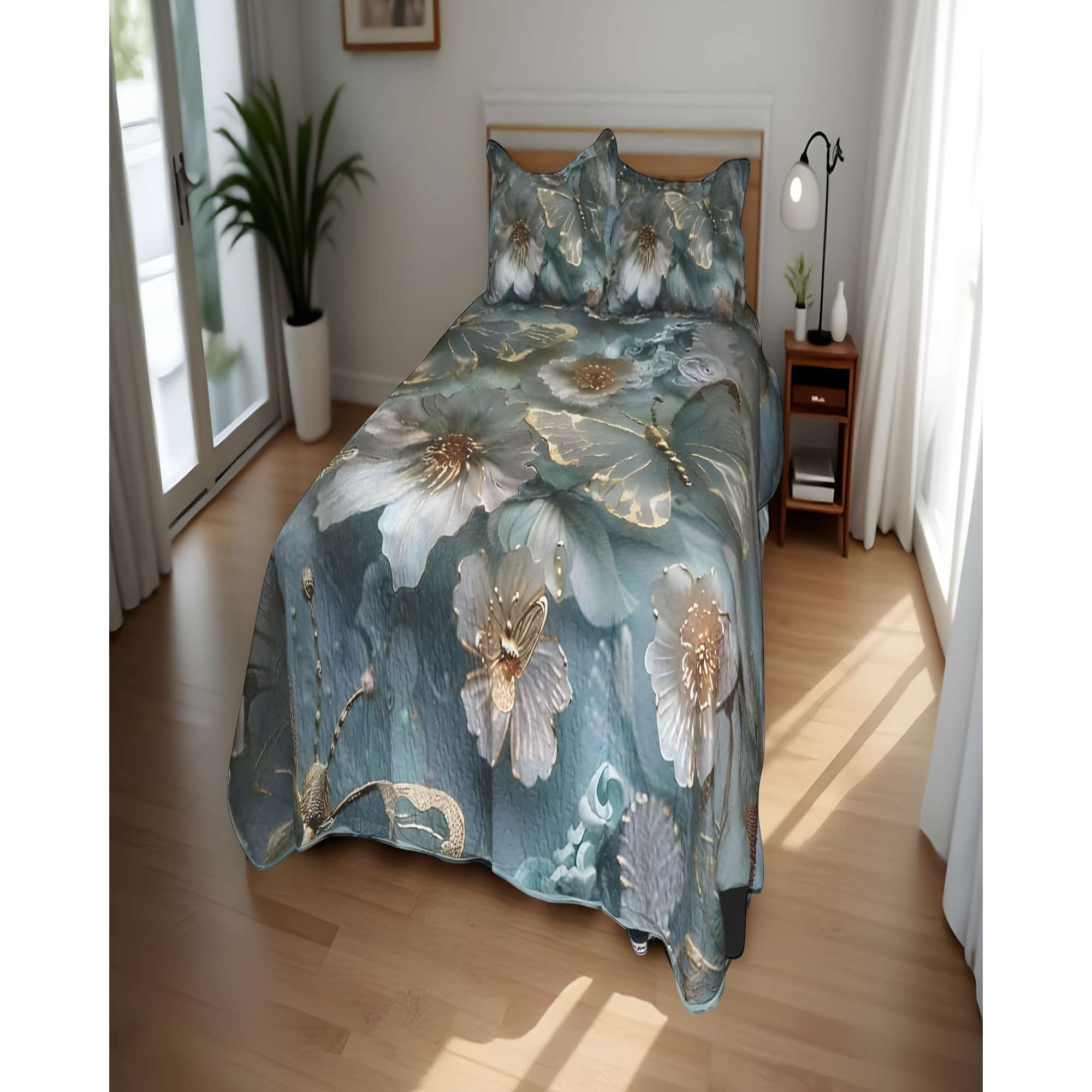 Genérico - Cobertor Quilt 3d King 250 X 270 Cm V01