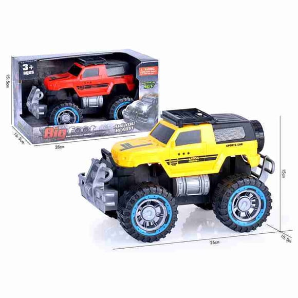 jeep monster 4x4 a friccion en caja