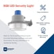 thumbnail image 2 of Luz LED de seguridad exterior Dusk Dawn Lithonia Lithonia, 2 of 9