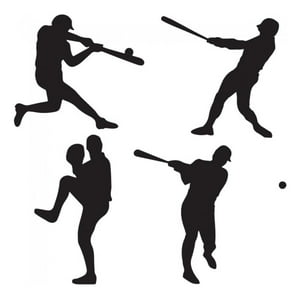 Rienda Libre Graphics - Decomural Baseball Set American Sport Pack Ws-33147