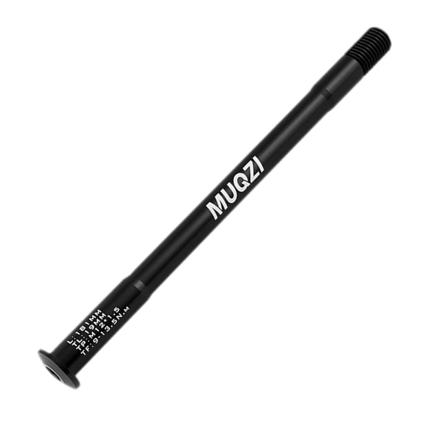 Buje delantero de bicicleta a través del eje a través de la palanca del eje Accesorios de bicicleta Aleación de aluminio Robusto, Reparación duradera Color Negro L 181mm