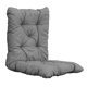 thumbnail image 4 of Cojín Del Sillón Cojín De La Chaise Del Asiento Mecedora Al Aire Libre Suave Copetudo Gris, 4 of 5
