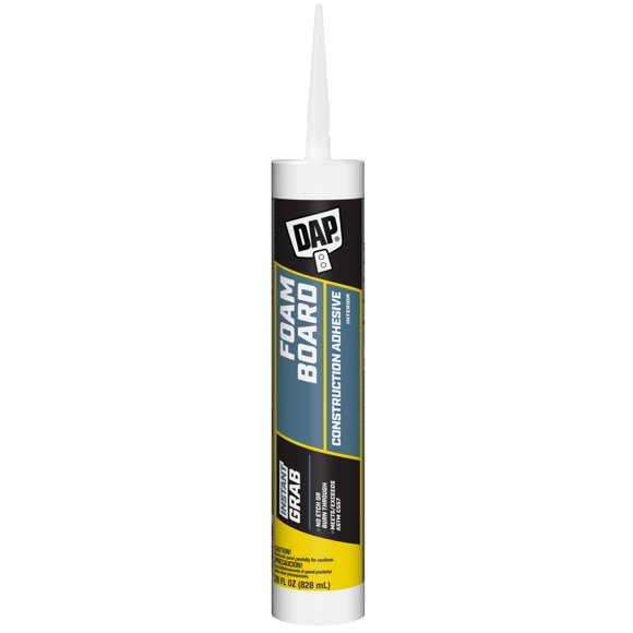 Adhesivo DAP Foamboard Construction, blanco, 828 ml