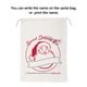 thumbnail image 3 of Bolsa de regalo de Navidad personalizada Santa Sack HBlife, 50 x 70 cm, 3 of 7