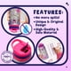 thumbnail image 4 of Botella de agua PURPLE LADYBUG Decora la tuya propia para niñas de 6 a 8 años, 4 of 9