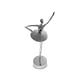 thumbnail image 3 of Adorno Deco Escultura Artística Bailarina Ballet Plateada, 3 of 5