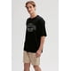 thumbnail image 2 of Polera Hombre Print Central Negro - lV, 2 of 4