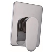 Diverter Monomando Al Muro Dusseldorf Cromado - Taumm