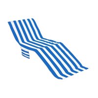 Magideal - Funda Para Sillón, Tela De , Microfibra, Cómoda, Con Bolsillos Laterales, Toalla De Playa Para Gimnasio, Deportes, Aire Libre, Vacaciones De Veran