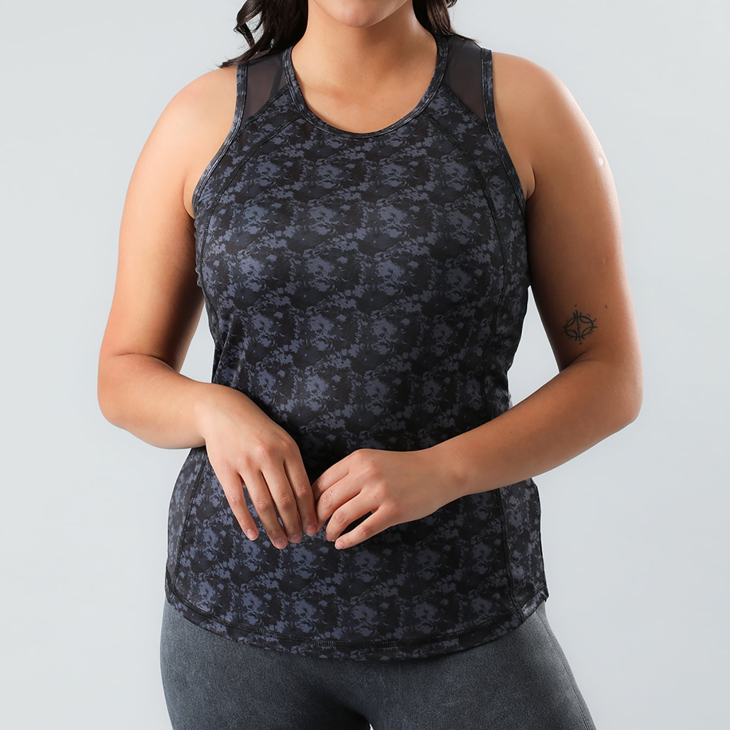 Polera Sin Mangas Flores Mujer 50354-2