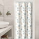 thumbnail image 1 of Transform Your Bathroom with our Botanical Watercolor Floral Shower Curtain Set - Includes 12 Hooks for Easy Installation!, 1 of 5