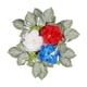 thumbnail image 1 of Corona De Hortensias Artificiales Con Velas Y Anillos Para Halloween, 1 of 5
