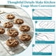 thumbnail image 3 of TeamFar Rejilla de Enfriamiento, Rejilla de Horno de Acero Inoxidable Plateado, 3 of 7