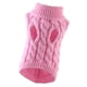 thumbnail image 4 of Suéter Para Perro, Suave, Clásico, De Punto, Cálido, Para Mascotas, Para Viajes, Fiestas, Picnics, Rosa, L, 4 of 5