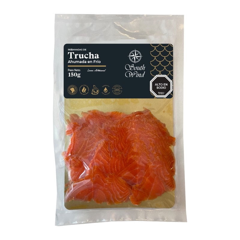 Trucha Ahumada En Frío Láminado 150 g Southwind