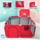 thumbnail image 5 of Corral de Seguridad Bebe Con Aro 126x126 Cm. Rojo, 5 of 6