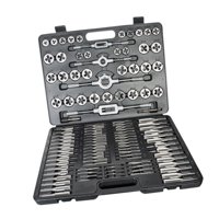 Ioensy - Juego De 110 Machos De Roscar Y Terrajas Para Cortar Roscas Internas Y Externas, Herramienta De Roscado Con Llave