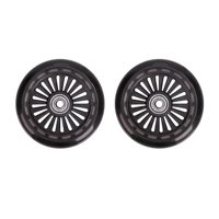 Magideal - 2 Piezas De Ruedas Delanteras Para Cochecito De Bebé, Accesorios De Repuesto, Rotación Suave, Fácil De Instalar, Ruedas De Repuesto Para Cochecito De