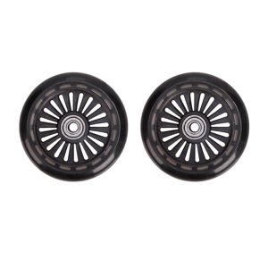 Magideal - 2 Piezas De Ruedas Delanteras Para Cochecito De Bebé, Accesorios De Repuesto, Rotación Suave, Fácil De Instalar, Ruedas De Repuesto Para Cochecito De