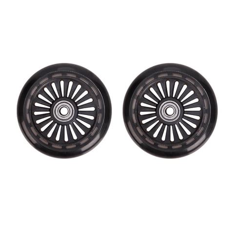 Magideal - 2 Piezas De Ruedas Delanteras Para Cochecito De Bebé, Accesorios De Repuesto, Rotación Suave, Fácil De Instalar, Ruedas De Repuesto Para Cochecito De