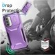 thumbnail image 5 of Funda Resistente para Samsung Galaxy A26 con Tapa Deslizante y Protección Militar Morado, 5 of 6