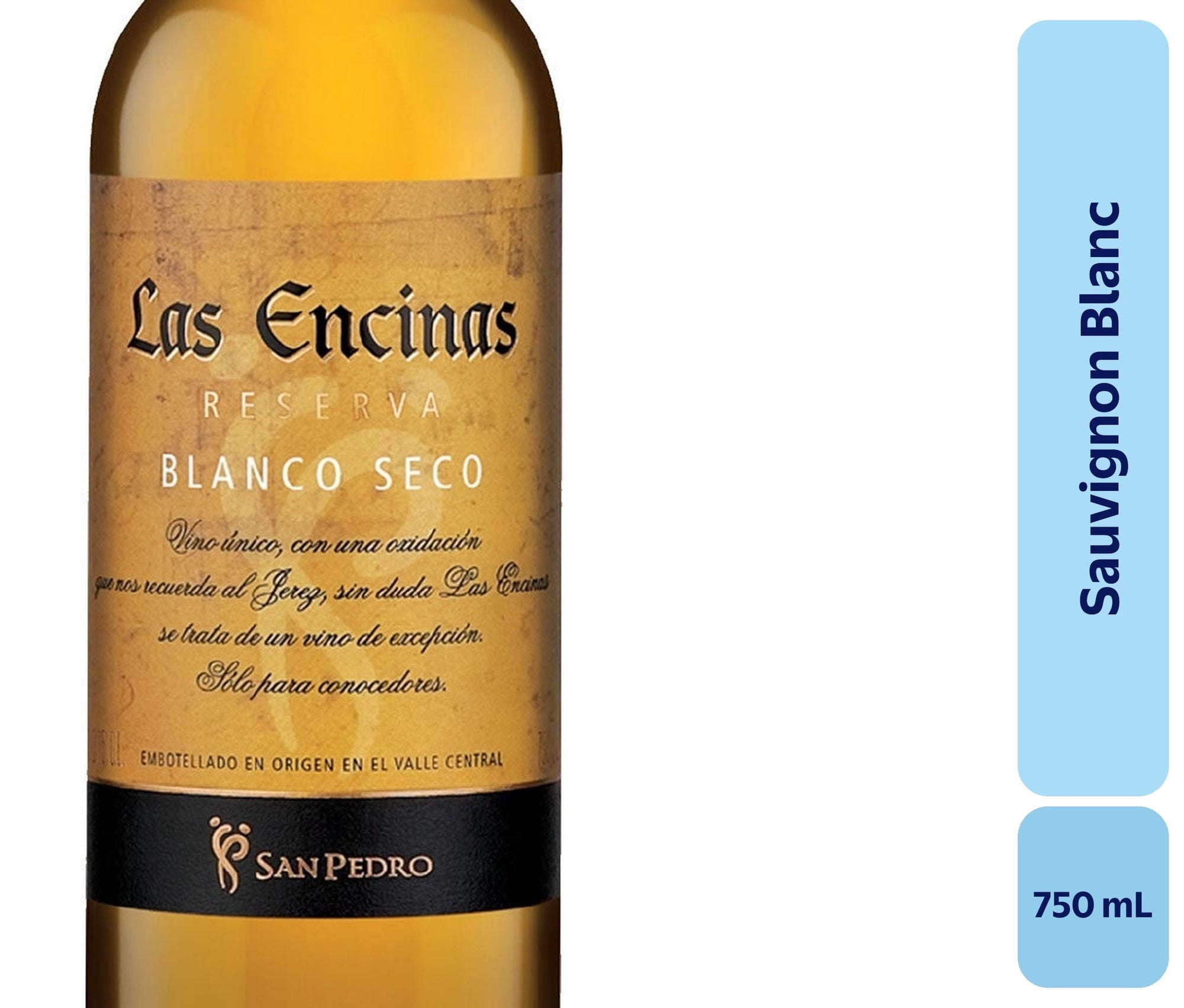 Vino Sauvignon Blanc Botella 750 mL Las Encinas