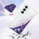 thumbnail image 3 of Funda Para Samsung Galaxy S24 Con Brillo Líquido, Protección Completa Y Soporte De Anillo Giratorio, 3 of 4