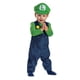 thumbnail image 2 of Disfraz Disguise Luigi para bebé 6/12 meses – traje de terciopelo, 2 of 5
