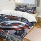 thumbnail image 2 of Captain America Bedding Sets Ultra Soft Skin-Friendly Duvet Cover 3 Piece, Cute Comforter Cover Bed Set for Boys Girls Kids, 2 of 5