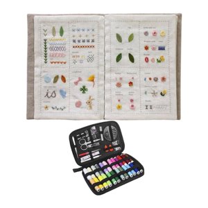 Bothyi - Libro De Puntadas Creativo Para Principiantes, Regalo Portátil, Diccionario De Puntadas Para Practicar, Estilo A