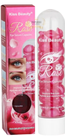 Kiss Beauty - Mascarilla En Capsula De Serum Elimina Ojeras