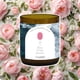 thumbnail image 3 of Vela aromática de soya ámbar rosa peonía jazmín, 3 of 3