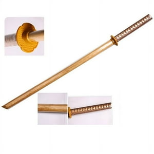 Genérico - Bokken Madera Pratica Natural 100Cms 410 Grs