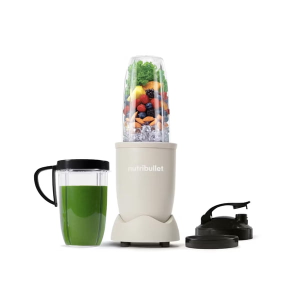 Licuadora NutriBullet NB9-1301MAS Pro 900 W, 13 piezas, arena mate