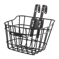 Magideal - Cesta De Bicicleta Para Niños, Decoración Frontal, Cesta De Ciclismo, Fácil Instalación, Cesta Delantera De Bicicleta Para Niños Sencilla Para Niñas 24 Cm X 22 Cm X 18 Cm