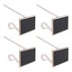 thumbnail image 2 of Titular De La Media De Navidad Con La Pizarra Estructura Resistente Para La Casa De Campo 4 PCS Ganchos De Plata, 2 of 4