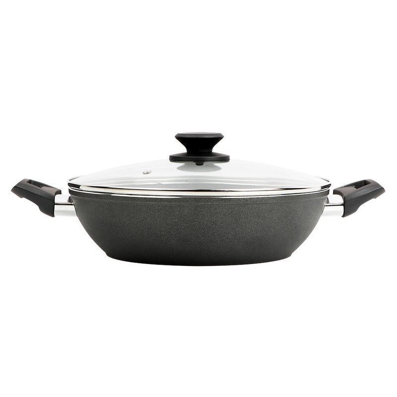 Mainstays - Olla Con Tapa Antiadherente 28 Cm Crispy, Producto Surtido