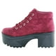 thumbnail image 3 of Botin Estrella Alto Rojo Danicolle, 3 of 5