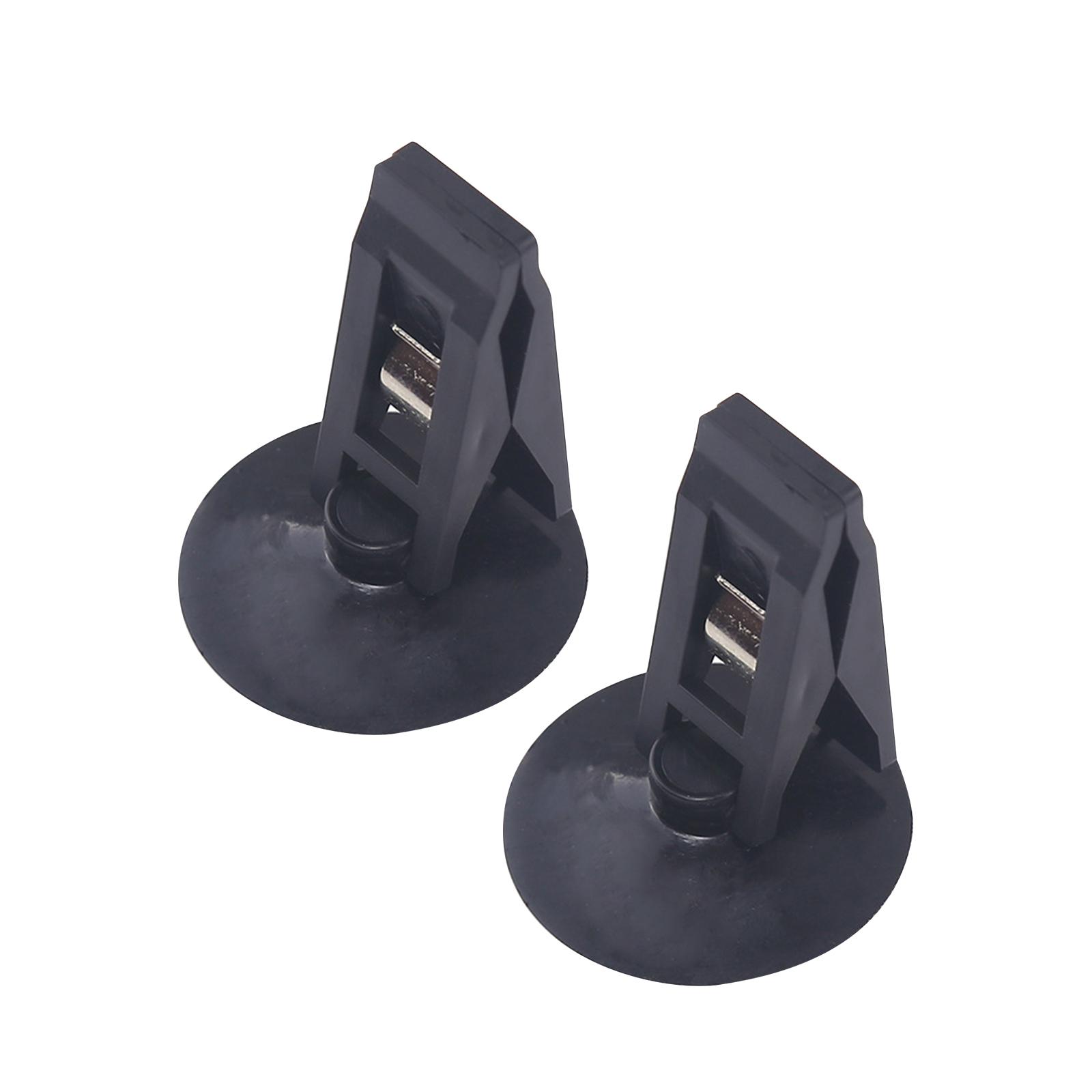 Magideal - Clip De Ventosa Para Coche, Soporte De Ventosa Para Ventana De Coche, Abrazadera De Tarjeta De Uso Múltiple Extraíble Para Coche, Baño, Oficina, Cocin