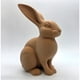 thumbnail image 2 of Figura conejo sentado decorativo marrón claro, 2 of 3
