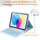 thumbnail image 3 of Funda para iPad con teclado inalámbrico Bluetooth Gjinniuk 10/11th Gen, 3 of 3