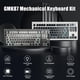 thumbnail image 2 of Kit de teclado ZMX GMK87 con montaje gasket, hot swap, BT 5.0/2.4G/Type-C, 2 of 9