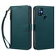 thumbnail image 1 of Funda Tipo Billetera para OnePlus Nord N10 5G con Soporte y Bolsillo con Cierre Verde, 1 of 1