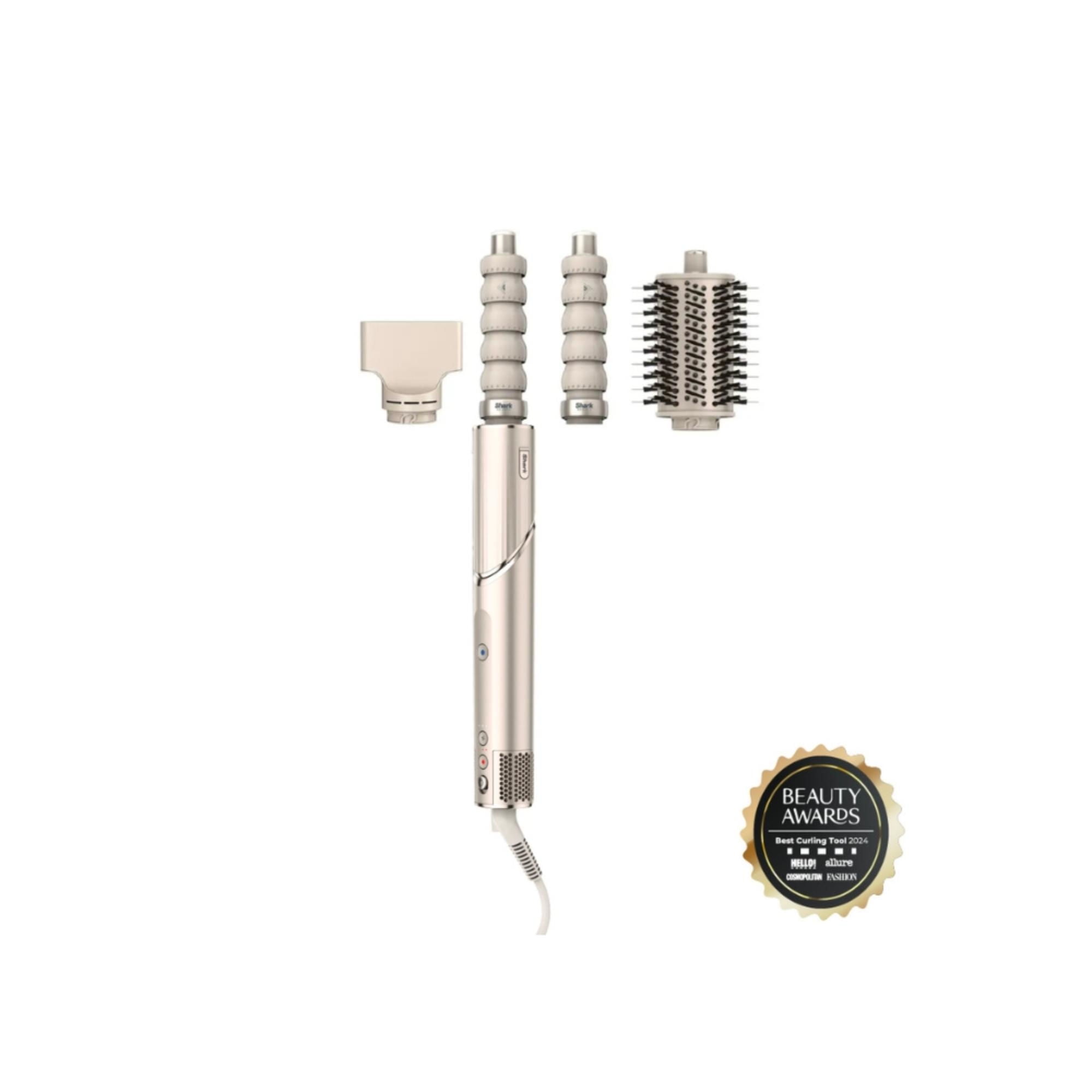 Shark - Secador Multistyler Flexstyle Silver 3 En 1 Hd426Sleu Plateado